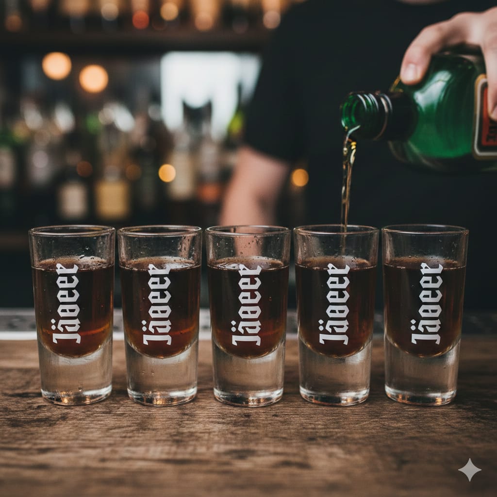 Jägermeister Shot 5'li Kamp.